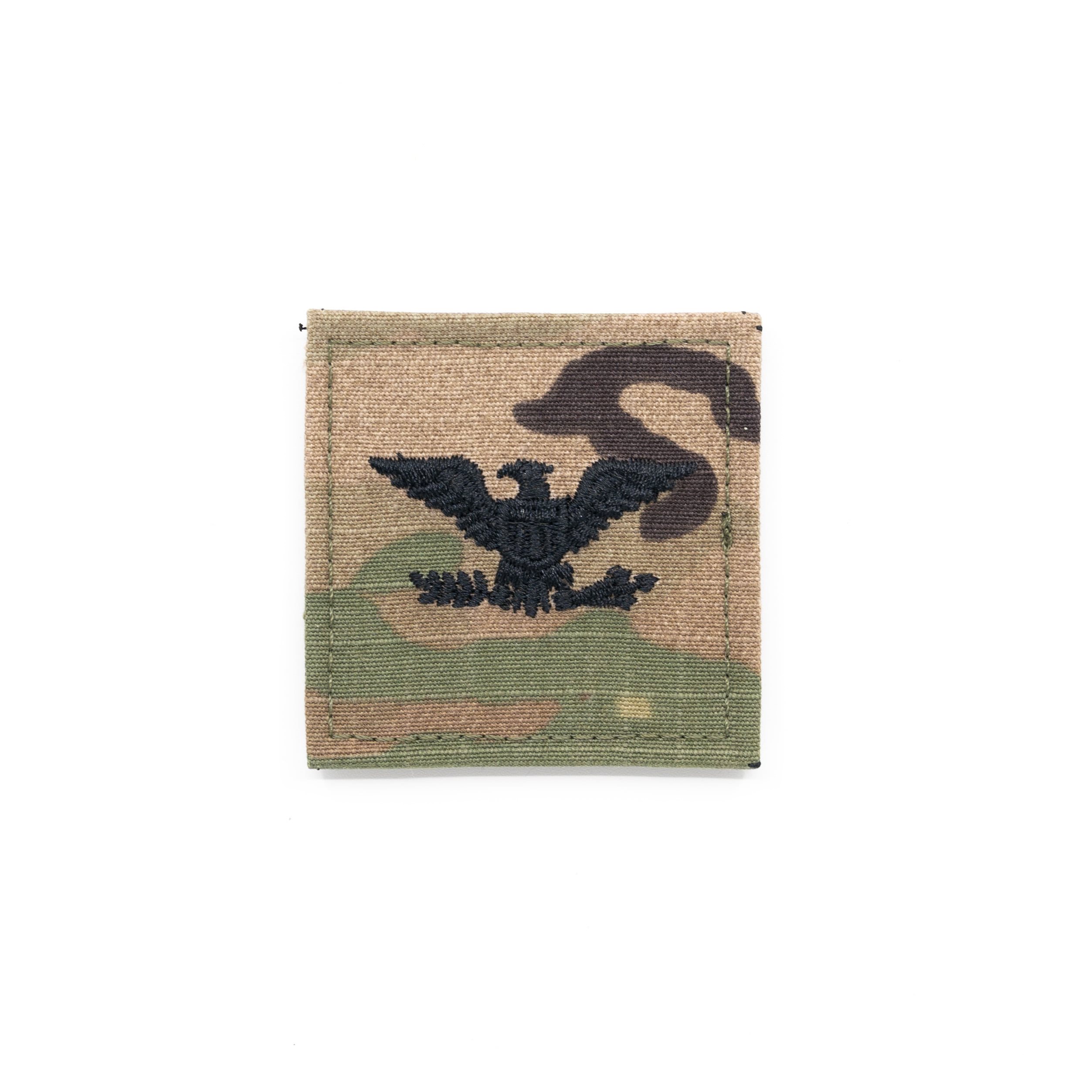 Colonel Police Path MILITARY RANGE patch grado COLONEL O-6 velcro OCP | MILITARY RANGE IT