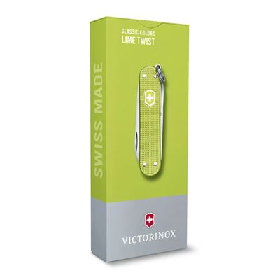 Coltello tascabile CLASSIC SD ALOX 58 mm LIME TWIST VICTORINOX 0.6221.241G 2