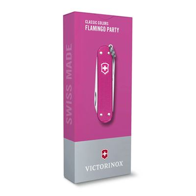 Coltello tascabile CLASSIC SD ALOX 58 mm FLAMINGO PARTY VICTORINOX 0.6221.251G 2