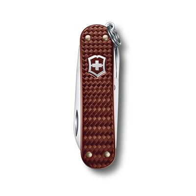 Coltello tascabile CLASSIC SD ALOX PRECIOUS HAZEL BROWN VICTORINOX 0.6221.4011G 3