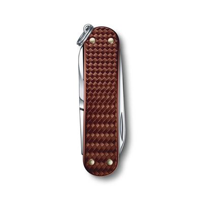 Coltello tascabile CLASSIC SD ALOX PRECIOUS HAZEL BROWN VICTORINOX 0.6221.4011G 4