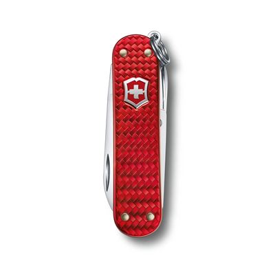 Coltello tascabile CLASSIC SD ALOX PRECIOUS ROSSO VICTORINOX 0.6221.401G 4