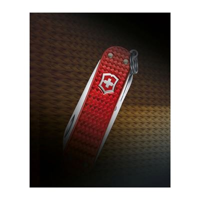 Coltello tascabile CLASSIC SD ALOX PRECIOUS ROSSO VICTORINOX 0.6221.401G 3