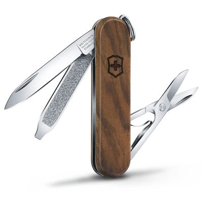 Coltello tascabile CLASSIC SD 58 mm WOOD VICTORINOX 0.6221.63 4