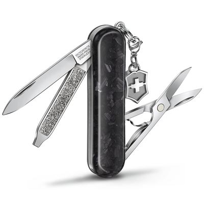 Coltello tascabile CLASSIC SD BRILLIANT CARBON VICTORINOX 0.6221.90 4