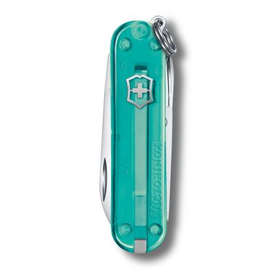 Coltello tascabile CLASSIC SD 58 mm trasparente TROPICAL SURF VICTORINOX 0.6223.T24G 2