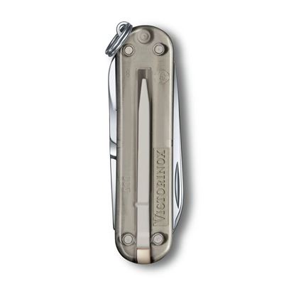 Coltellino tascabile CLASSIC SD 58 mm trasparente MYSTICAL MORNING VICTORINOX 0.6223.T31G 4