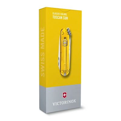 Coltellino tascabile CLASSIC SD 58 mm trasparente TUSCAN SUN VICTORINOX 0.6223.T81G 3