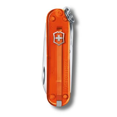 Coltello tascabile CLASSIC SD 58 mm trasparente FIRE OPAL VICTORINOX 0.6223.T82G 2