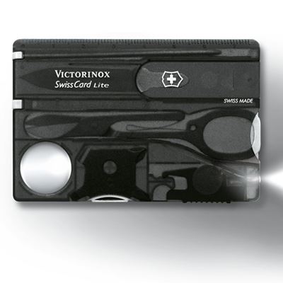 Scheda SwissCard LITE NERA trasparente