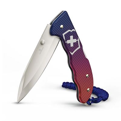Coltello tascabile EVOKE Alox BLU/ROSSO VICTORINOX 0.9415.D221 8