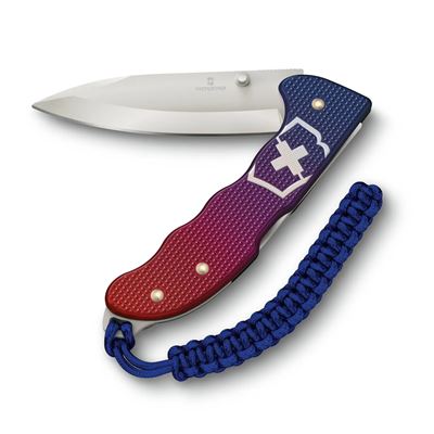 Coltello tascabile EVOKE Alox BLU/ROSSO