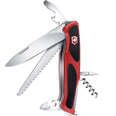 Coltello tascabile RangerGrip 55 130 mm ROSSO VICTORINOX 0.9563.C 4