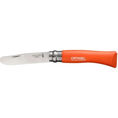 Coltello OPINEL per bambini VRI INOX No.07 HABR ARANCIONE