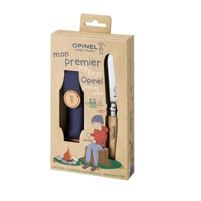 Coltello per bambini VRI No.07 MY FIRST BUK set con custodia OPINEL 002400 9