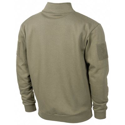 Felpa con zip TACTICAL VERDE MFH 00630B 2