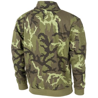 Felpa con zip TACTICAL mimetica vz.95 Les MFH 00630J 2
