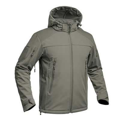 Giacca FIGHTER V2 softshell con cappuccio VERDE A10 EQUIPMENT 01.201611 4
