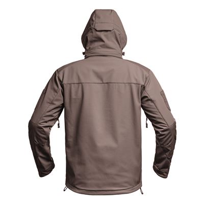 Giacca FIGHTER V2 softshell con cappuccio MARRONE A10 EQUIPMENT 01.201619 3