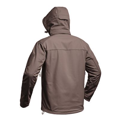 Giacca FIGHTER V2 softshell con cappuccio MARRONE A10 EQUIPMENT 01.201619 2