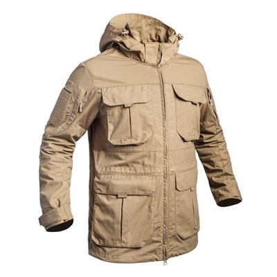Giacca FIGHTER LONG rip-stop 5.0 TAN A10 EQUIPMENT 01.202480 4