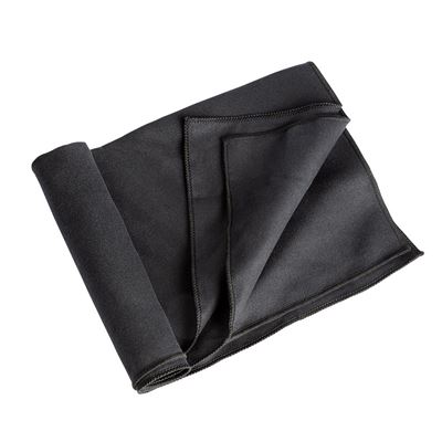 Asciugamano ad asciugatura rapida EXPEDITION Microfiber 75X130 cm NERO