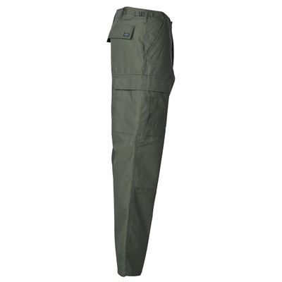 Pantaloni US taglio BDU cuciti VERDI MFH 01294B 2