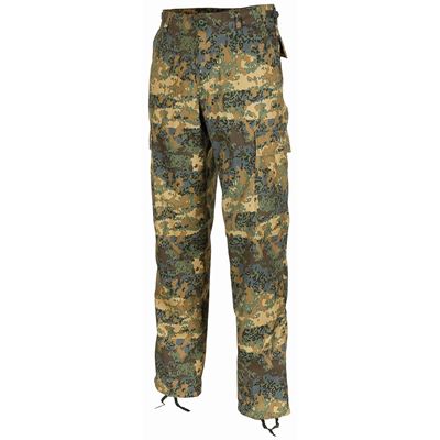 Pantaloni modello BDU mimetico austriaco 03-Tarnanzug
