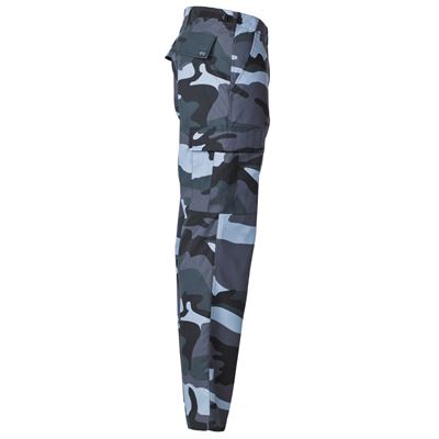 Pantaloni taglio americano BDU SKY BLUE CAMO MFH 01324X 2