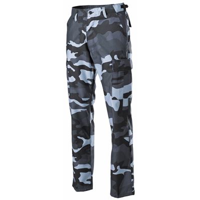 Pantaloni taglio americano BDU SKY BLUE CAMO
