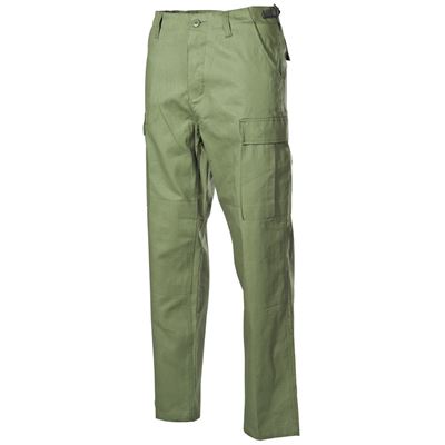 Pantaloni US taglio BDU rip-stop VERDI