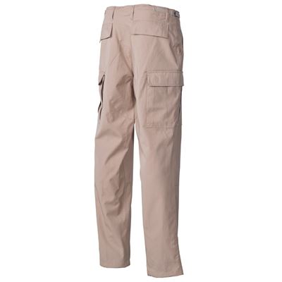 Pantaloni US taglio BDU rip-stop SABBIA MFH 01334F 2