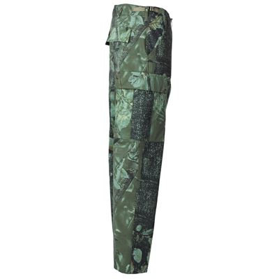 Pantaloni US taglio BDU rip-stop HUNTER GREEN MFH 01334H 3