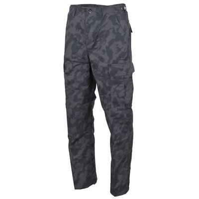 Pantaloni US taglio BDU rip-stop NIGHTCAMO