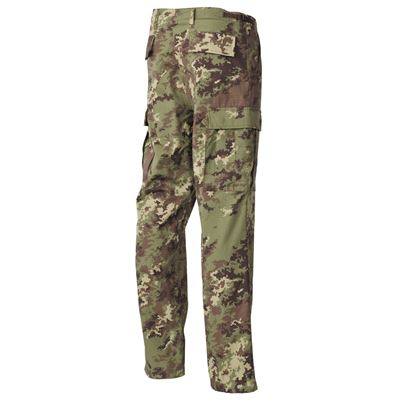 Pantaloni US taglio BDU rip-stop VEGETATO WOODLAND MFH 01334L 2
