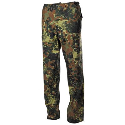 Pantaloni US taglio BDU rip-stop FLECKTARN