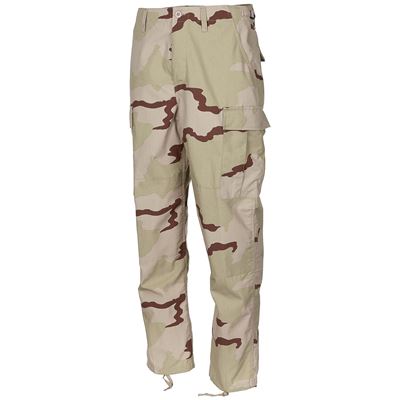 Pantaloni US taglio BDU rip-stop 3-COL DESERT