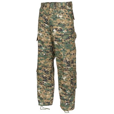 Pantaloni US taglio ACU rip-stop DIGITAL WOODLAND