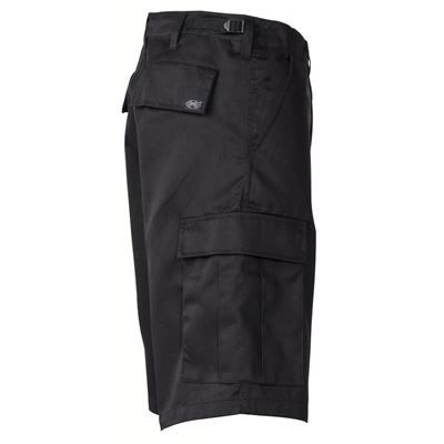 Pantaloncini taglio americano BDU con tasche laterali NERI MFH 01502A 2
