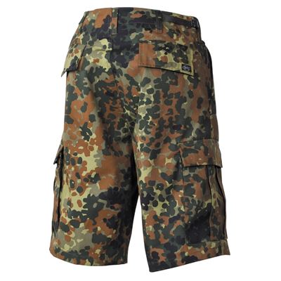 Pantaloncini taglio americano BDU con tasche laterali FLECKTARN MFH 01502V 3
