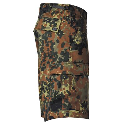 Pantaloncini taglio americano BDU con tasche laterali FLECKTARN MFH 01502V 2