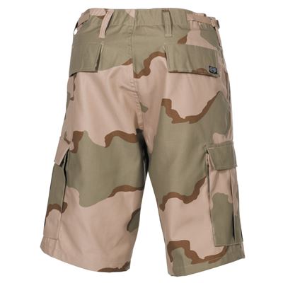 Pantaloncini taglio americano BDU con tasche laterali 3-COL DESERT MFH 01502Z 3