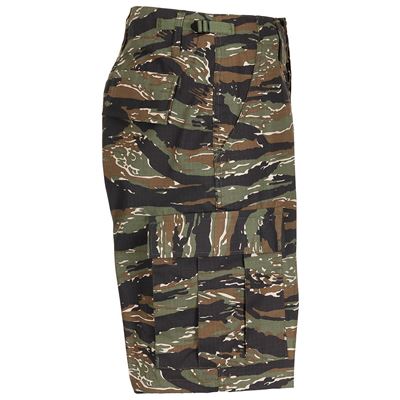Pantaloncini US taglio BDU rip-stop TIGER STRIPE CAMO MFH 01512C 3