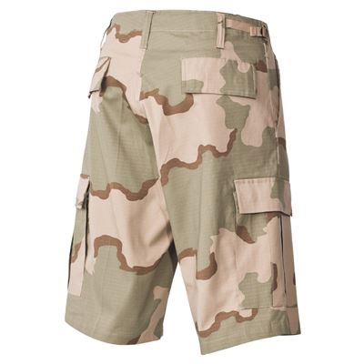 Pantaloncini US taglio BDU rip-stop 3-COL DESERT MFH 01512Z 3