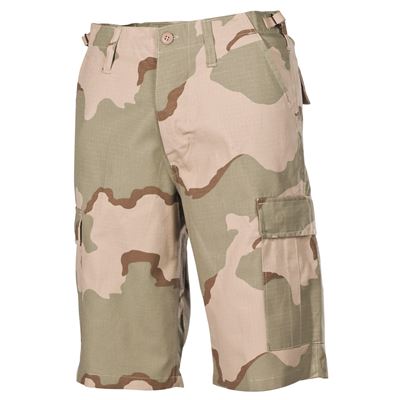 Pantaloncini US taglio BDU rip-stop 3-COL DESERT