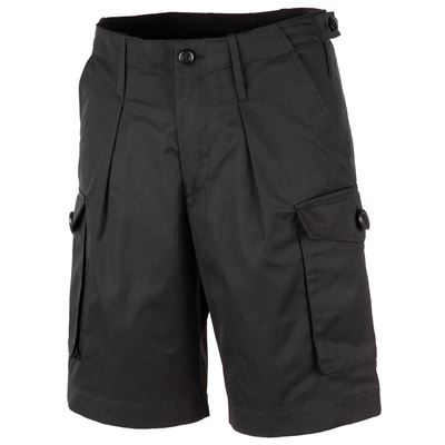 Pantaloncini BERMUDA britannici COMBAT NERI