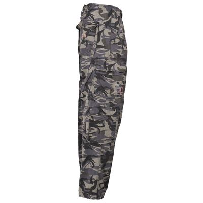 Pantaloni VINTAGE DEFENSE lavati COMBAT CAMO Pure Trash 01652K 2