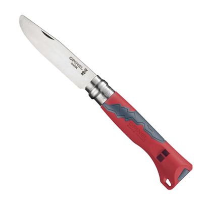 Coltello pieghevole OUTDOOR JUNIOR n. 7 ROSSO