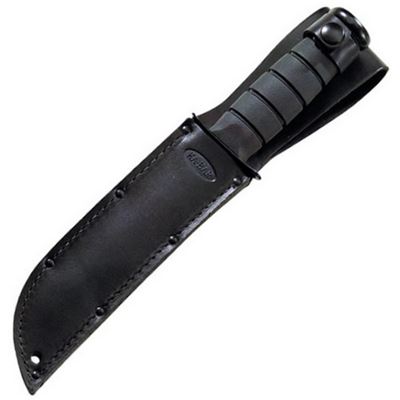 Coltello FIGHTING lama liscia NERO KA-BAR 02-1211 2