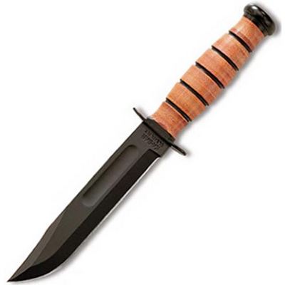 Coltello U.S.ARMY lama liscia NERO